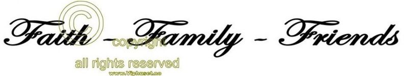 Faith Family Friends