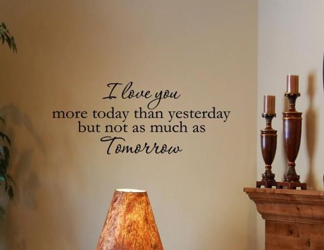 Hovedbilde I love you more today