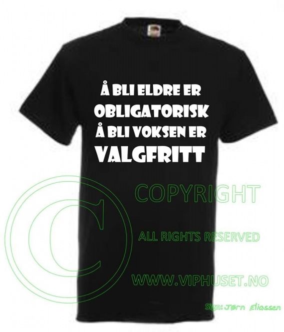 Hovedbilde Å bli eldre er obligatorisk