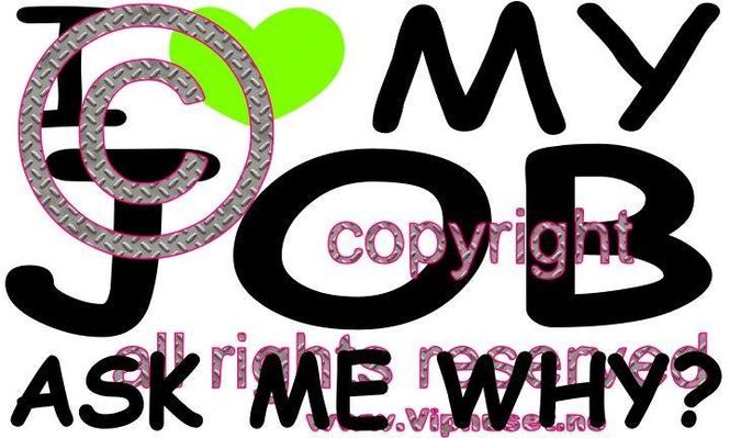 Hovedbilde I love my job