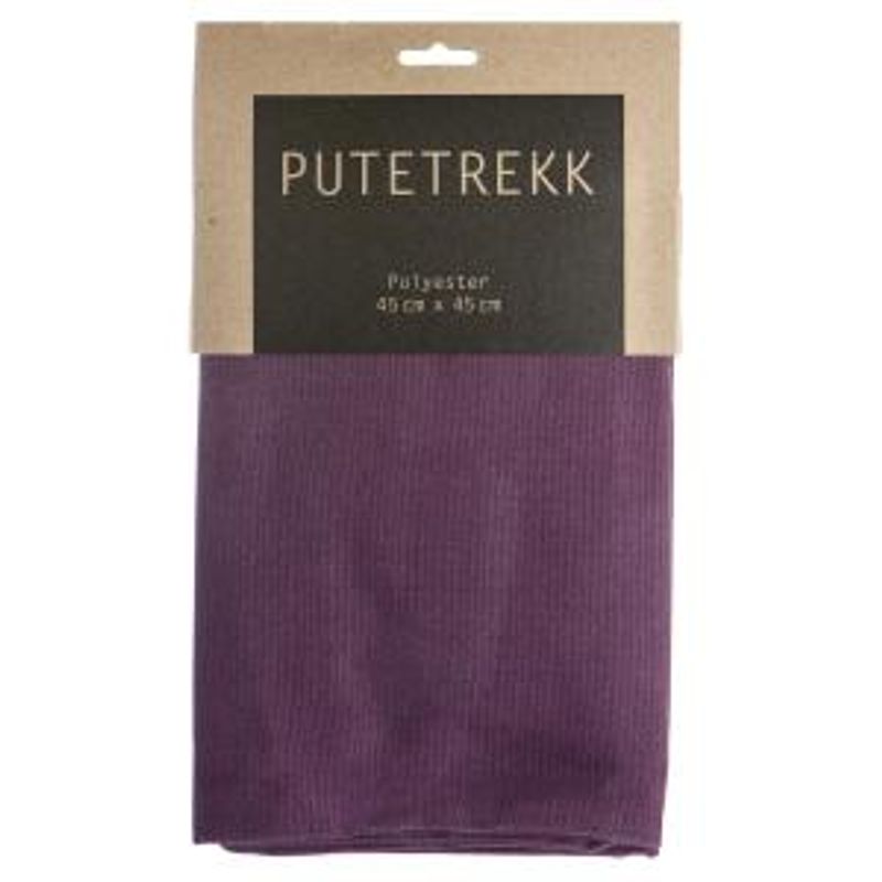 Putetrekk 45x45cm kongen / dronningen campingplassen
