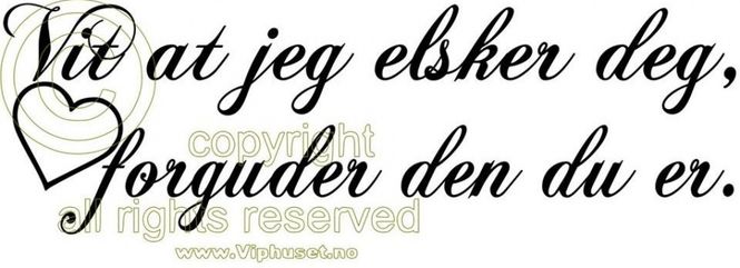 Hovedbilde Vit at jeg elsker
