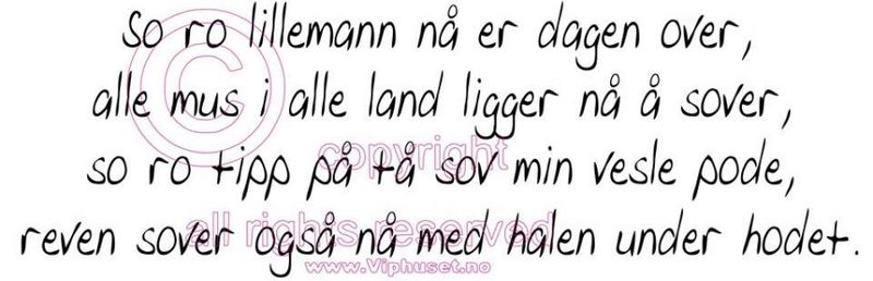 So ro lillemann