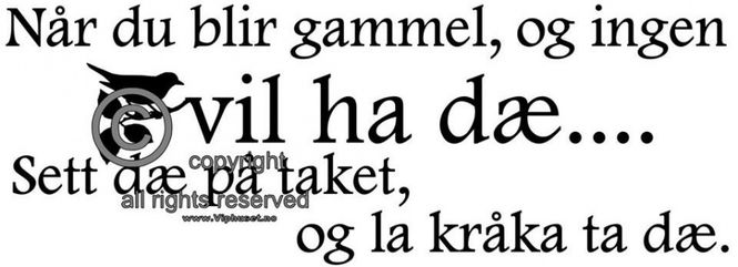 Hovedbilde Når du blir gammel