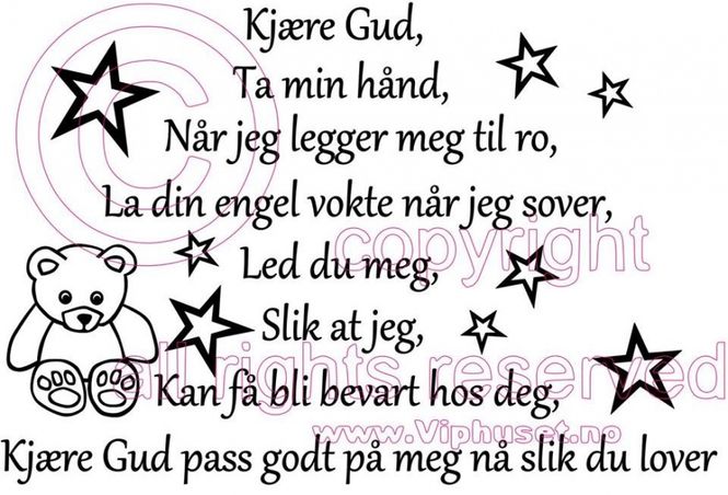 Hovedbilde Kjære gud ta min hånd