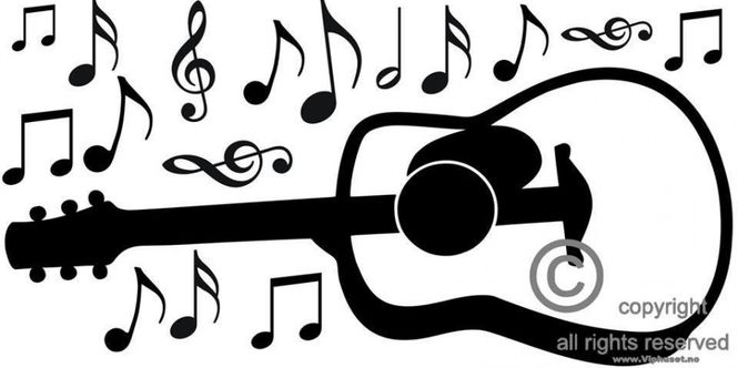 Hovedbilde Gitar med noter