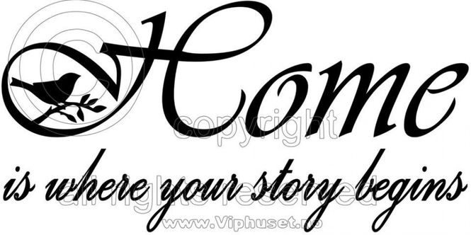 Hovedbilde Home is where your story ...