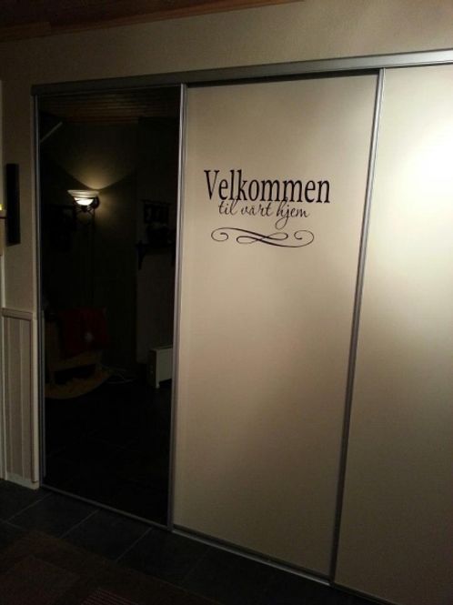 Hovedbilde Velkommen til vårt hjem