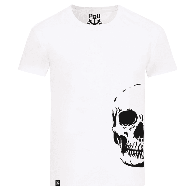 Hovedbilde Wesley t-shirt hvit Str XXL