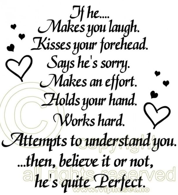 Hovedbilde If he ... kisses your ...