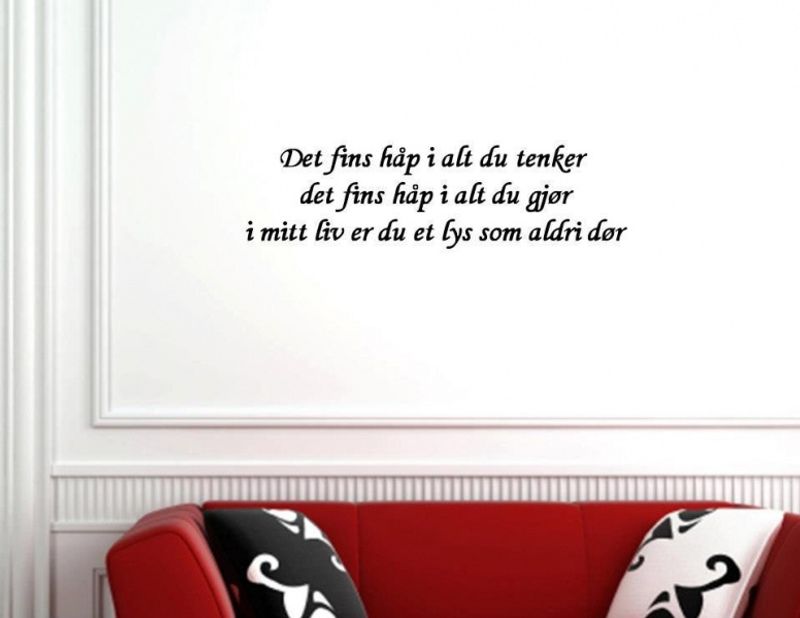Det fins håp i alt du tenker