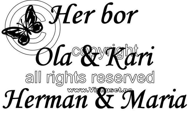 Hovedbilde Her bor : 