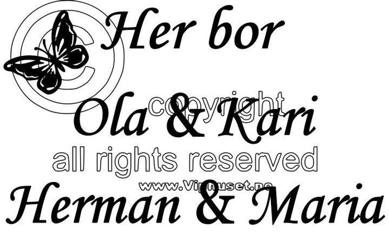 Her bor : 