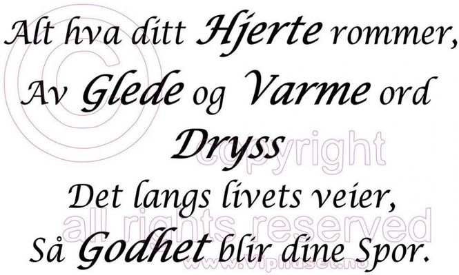 Hovedbilde Alt hva ditt hjerte rommer