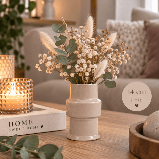 Hovedbilde vase grå