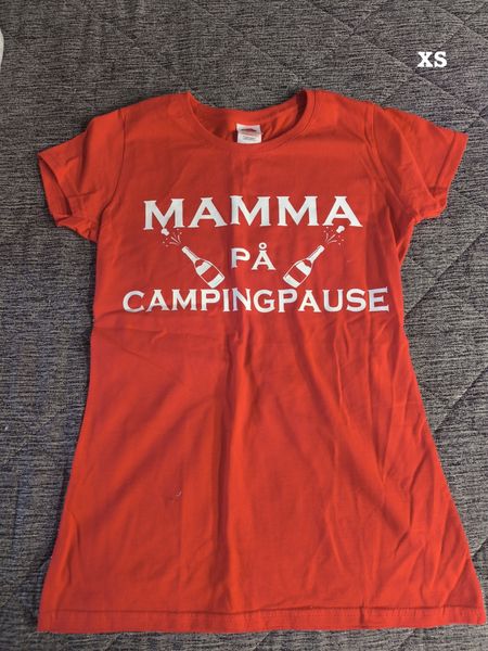 Mamma på campingpause (xs)