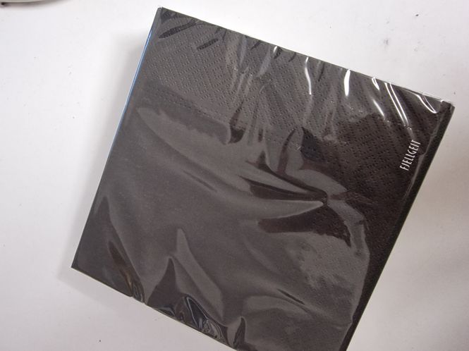 Hovedbilde  Fjellgeit sort 3 lag 33x33cm ...