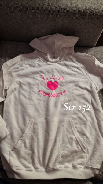 Hettegenser jeg skal bli storesøster (152)