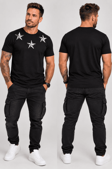 Hovedbilde Nash t-shirt, svart strl M 