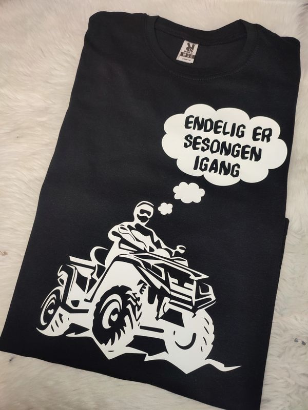 Endelig er sesongen igang ATV
