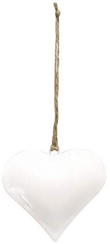 Hjerte heng med eller uten navn 6.5 cm