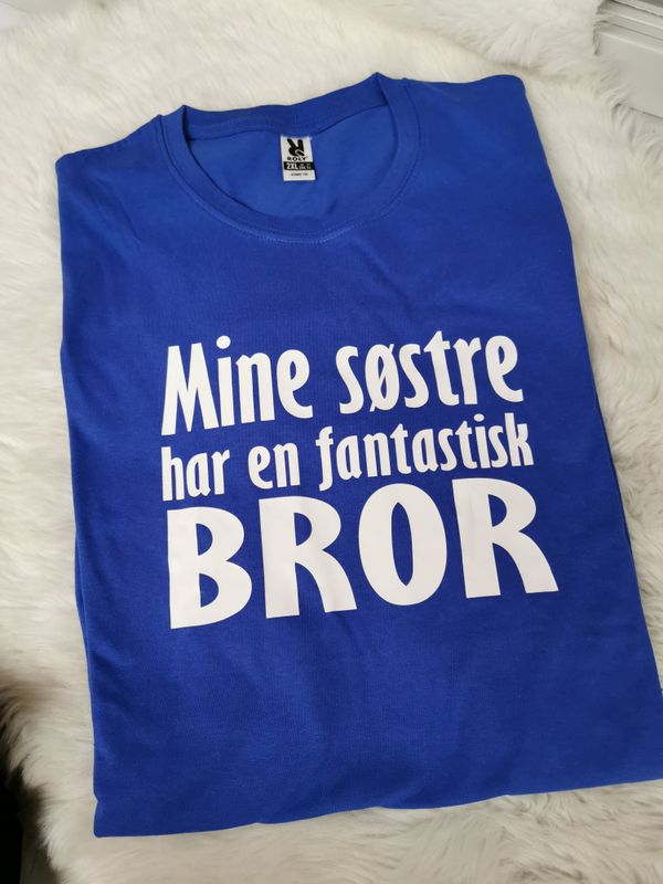 Min søster / bror har en fantastisk søster