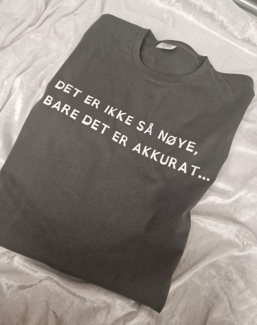 Hovedbilde Det er ikke så nøye 