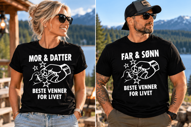Hovedbilde Far/mor  & Sønn / datter